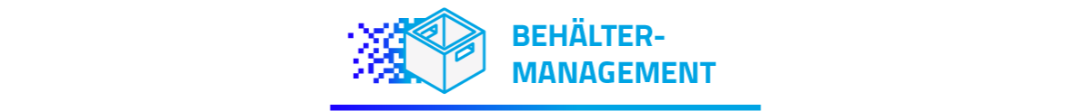 Behältermanagement Icon