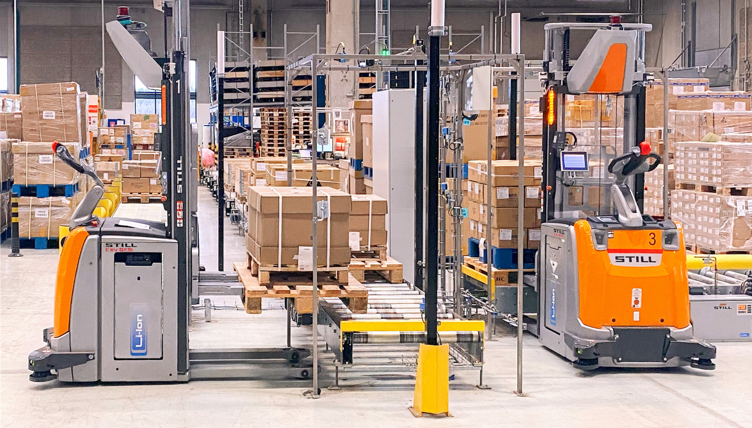 STILL Automatiklager Danfoss EXV Paletten Förder 2021