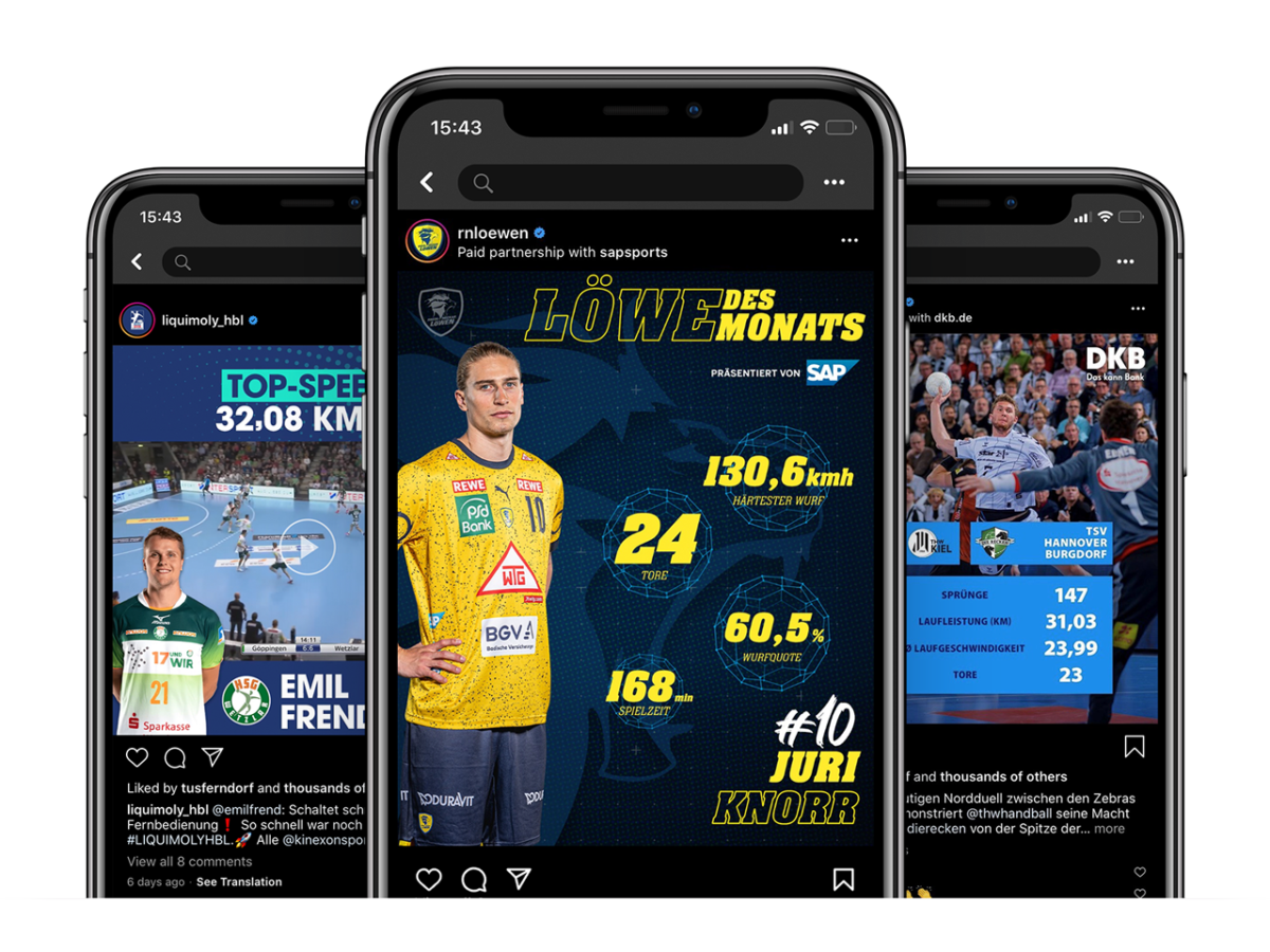 iPhone X Handball Screens