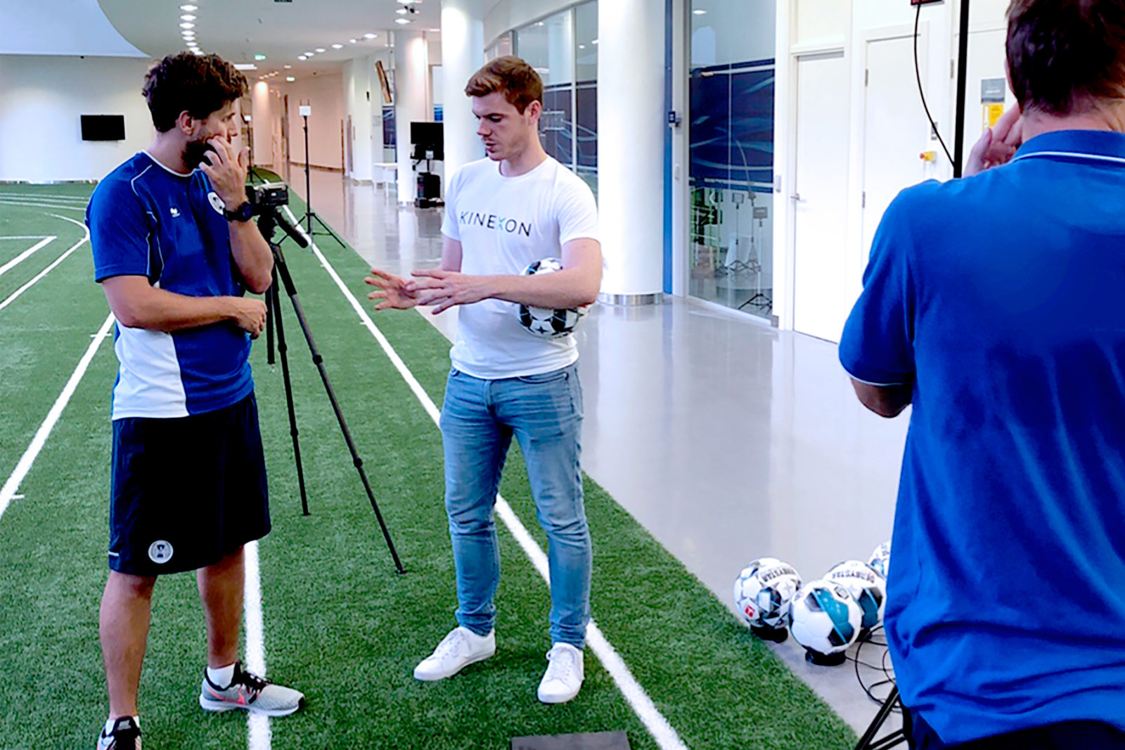Football analytics are tracked by sports scientists, athletic trainers and coaches to help players improve during the season.