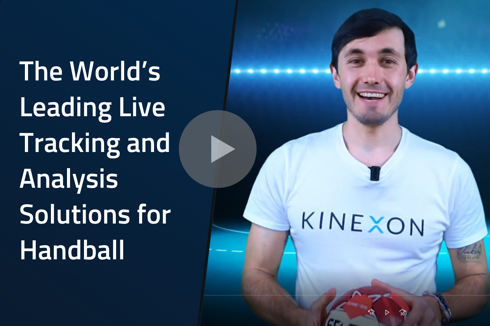 Kinexon handball tracking systems explained