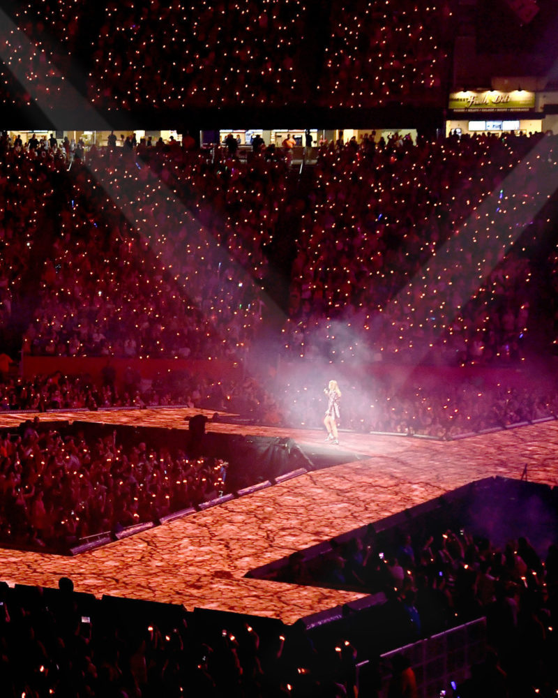 indoor concert hall with audience