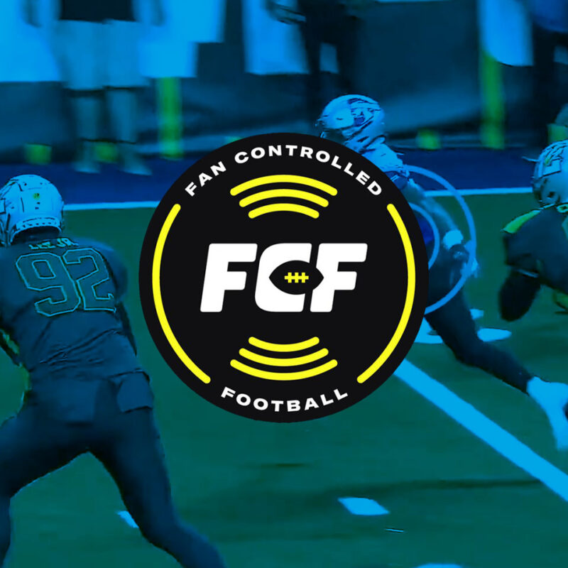 Fan Controlled Football Teaser Image with Logo