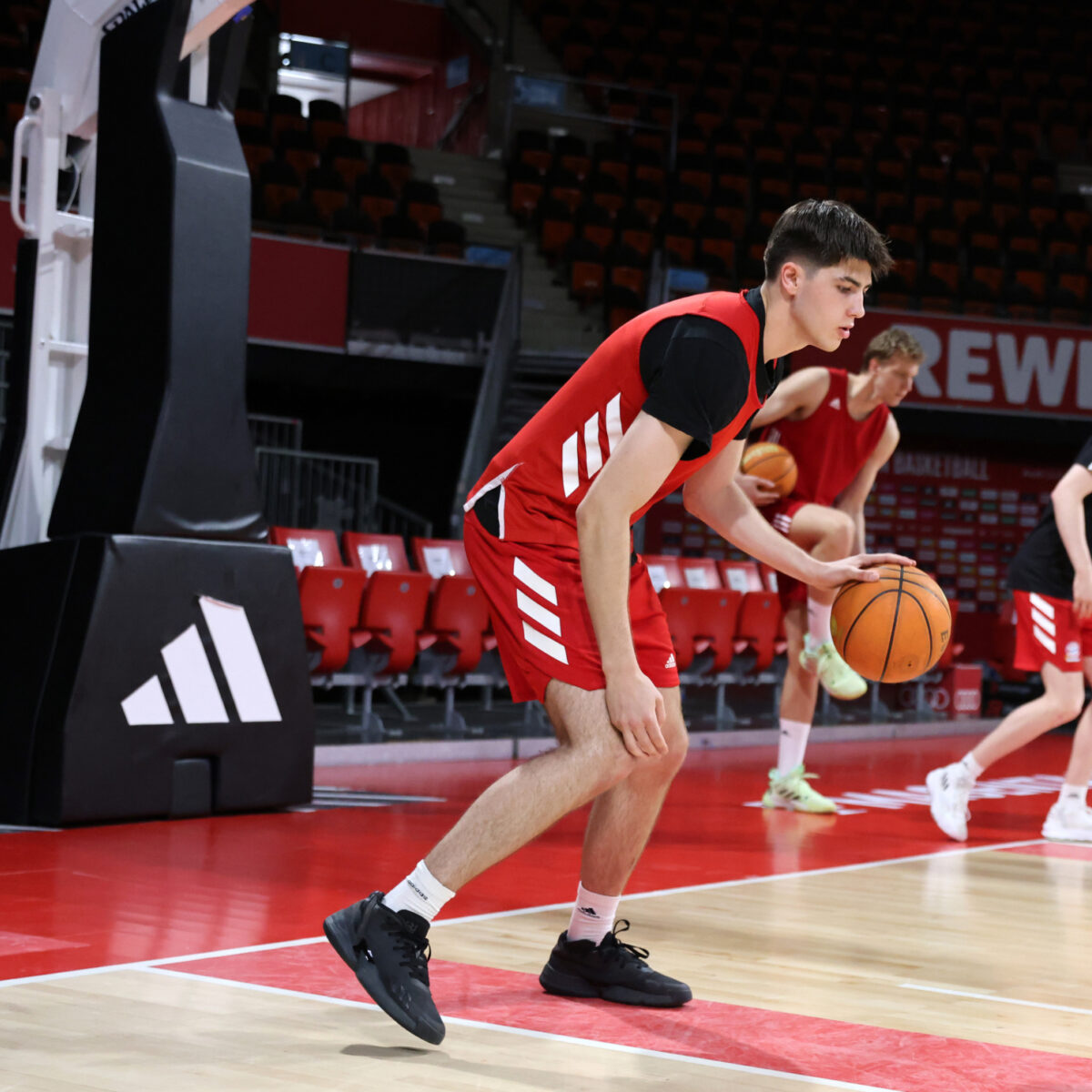Athlete profiling can be done by basketball coaches during offseason workouts to help improve play.