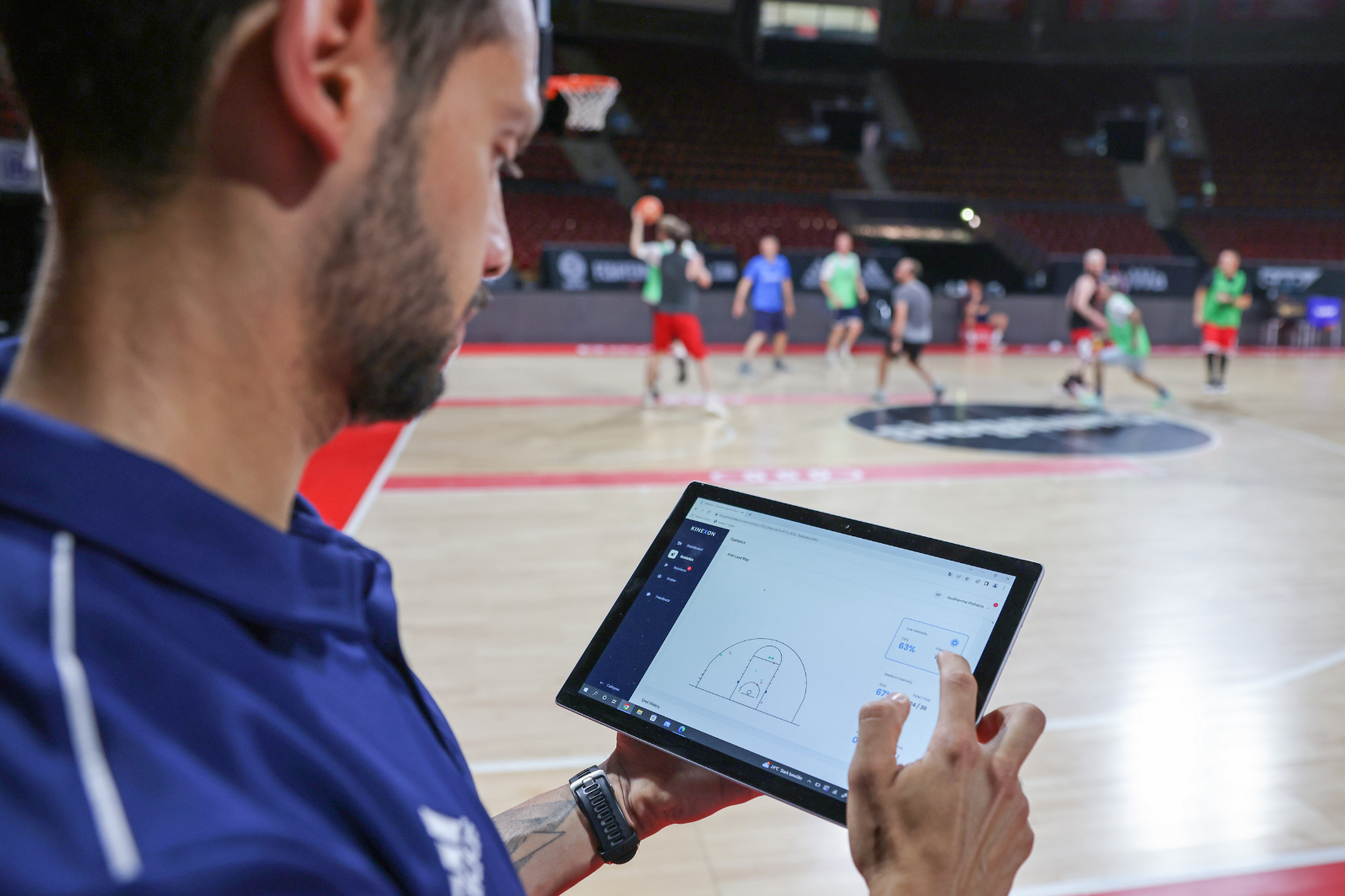 Video recordings are the newest way coaches are getting basketball analytics from practice or games.