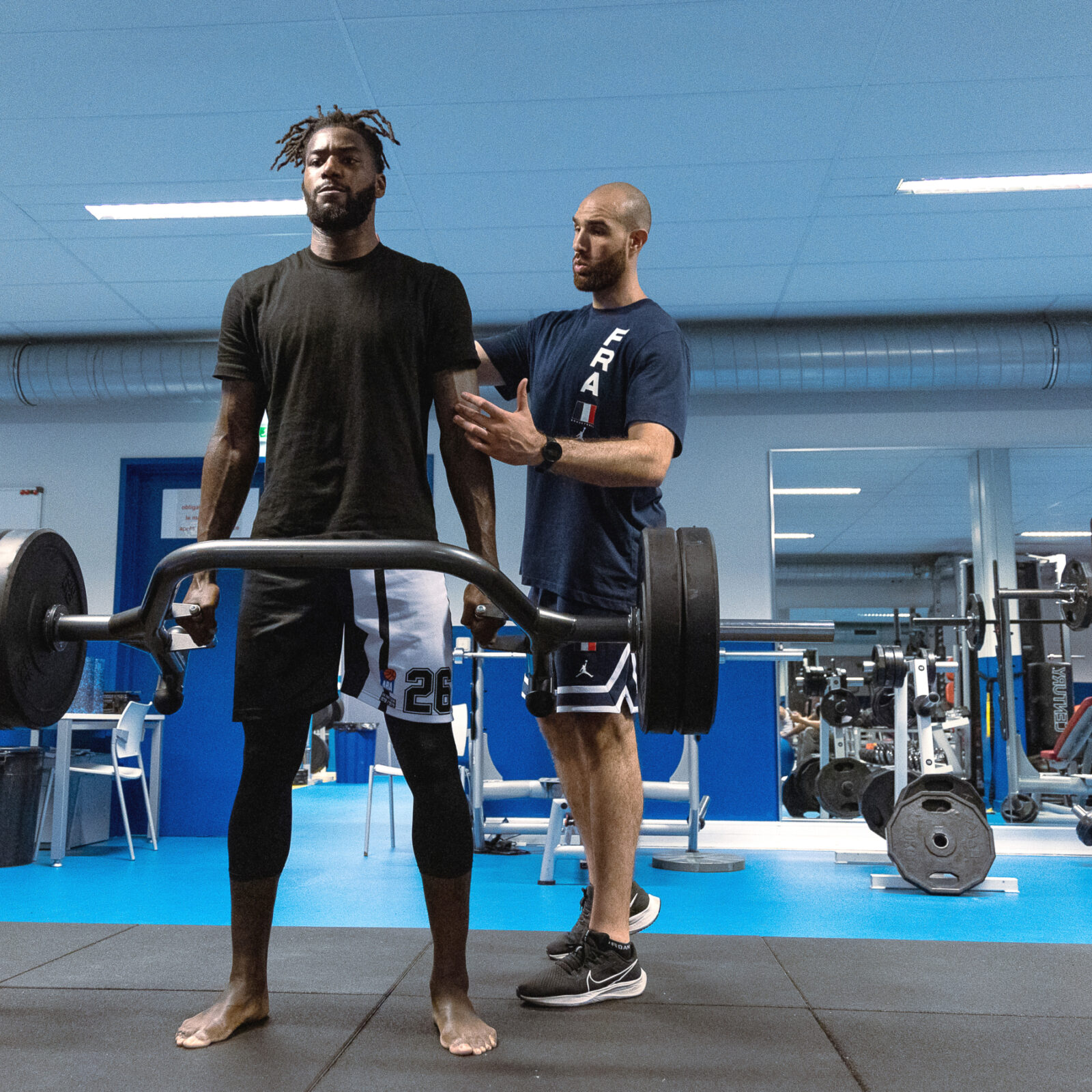 Basketball coaches are now using sports performance tracking technology to make the switch from weight room workouts to on-the-court practices and games.