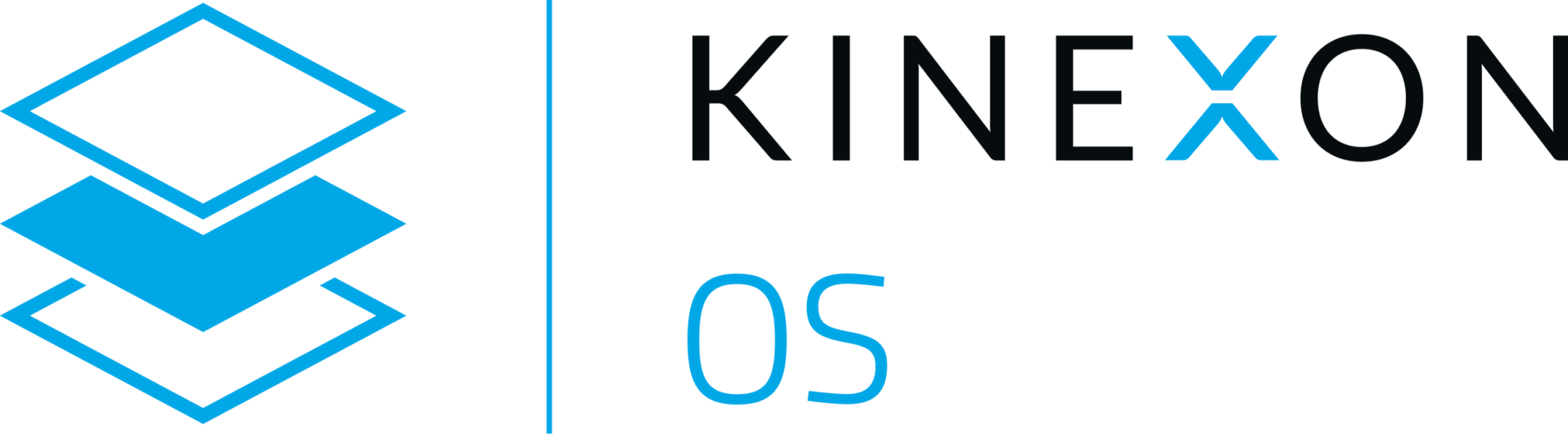 The logo of the KINEXON Operating System without a background.