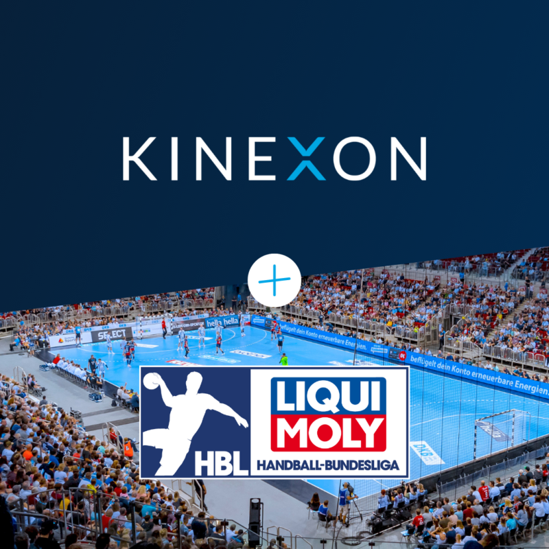 Handball-Bundesliga setzt bei der Datentracking weiterhin auf KINEXON