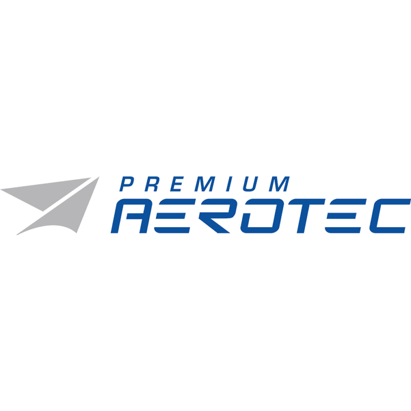 Premium Aerotec logo grey blue